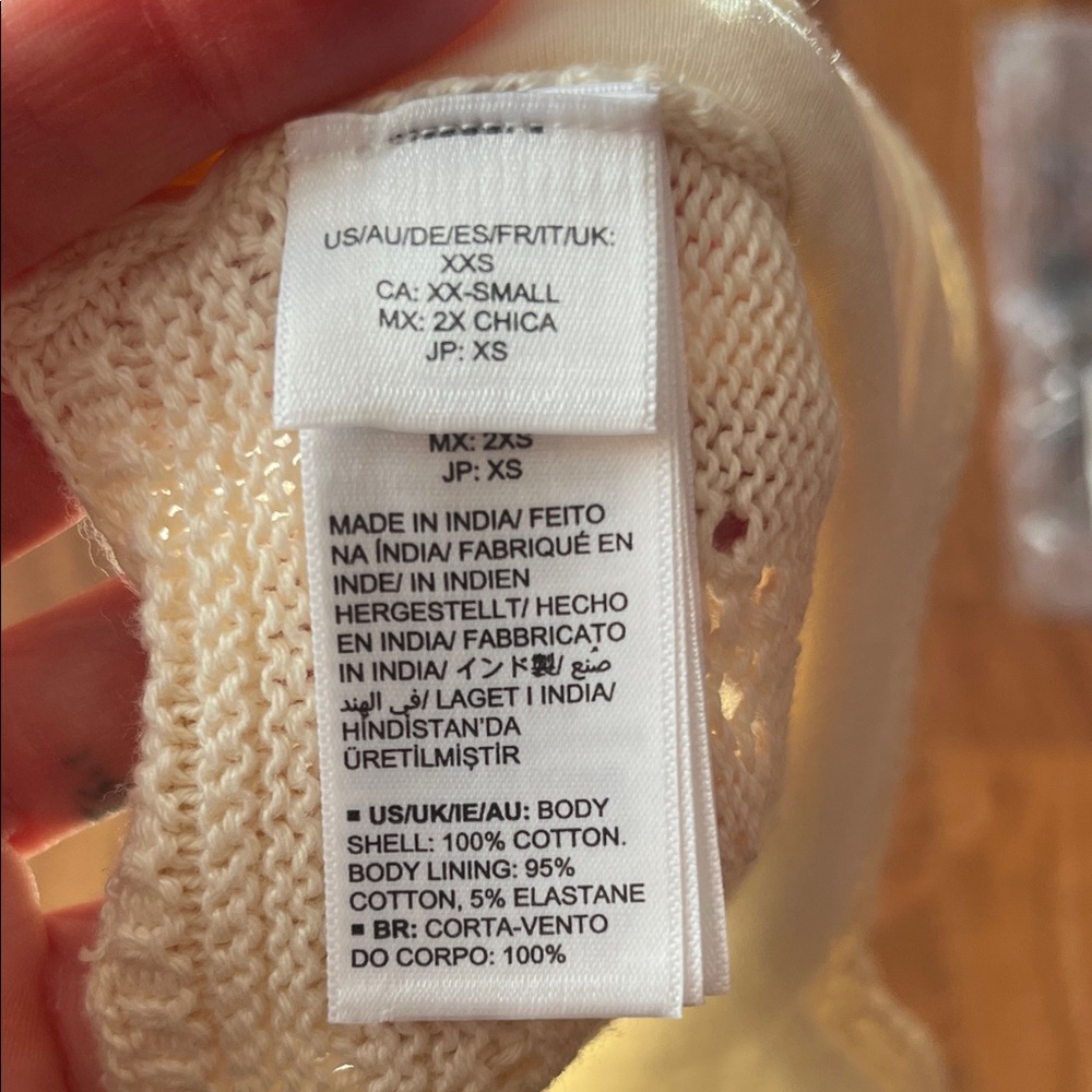 Elegant Cream Knit lined bra - Picture 11 of 16